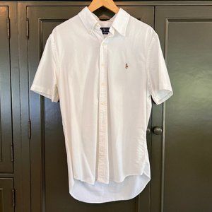 Ralph Lauren White Button Down Shirt